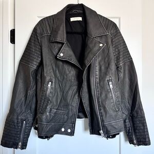 A Beautiful Soul Black Faux Leather Jacket